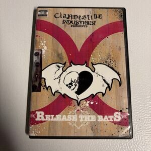 Release the Bats (DVD) Clandestine Industries Fall Out Boy DVD Rare